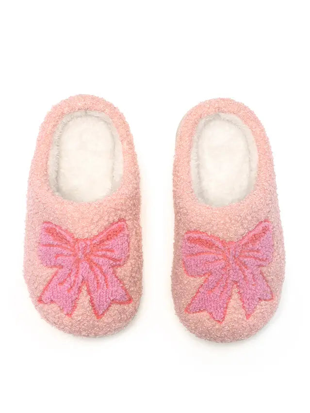 Indoor / Outdoor Slippers - Kids - Pretty Bows - Pink