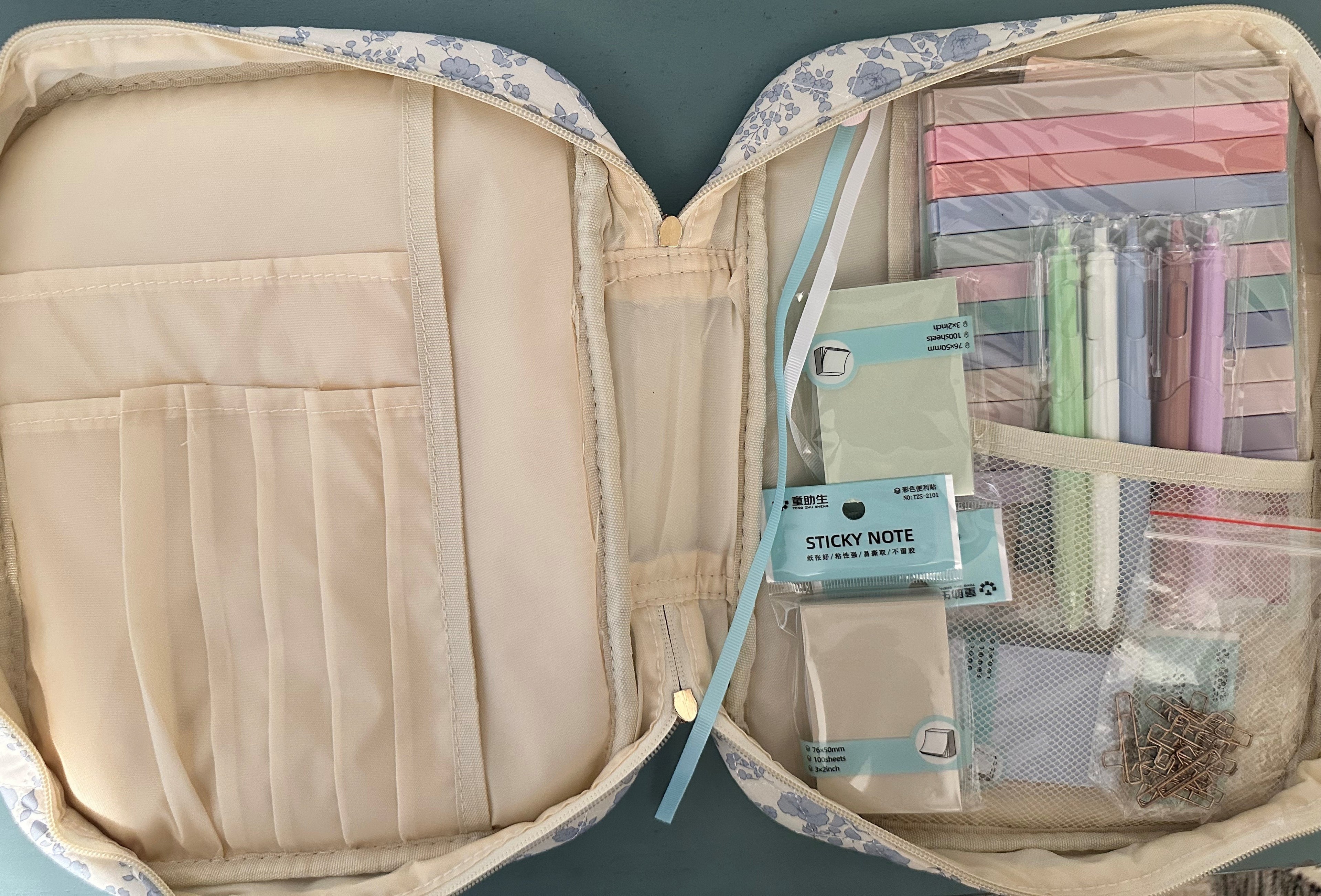 Floral Bible Cover and Accessories