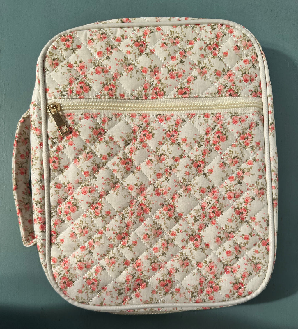 Floral Bible Cover and Accessories