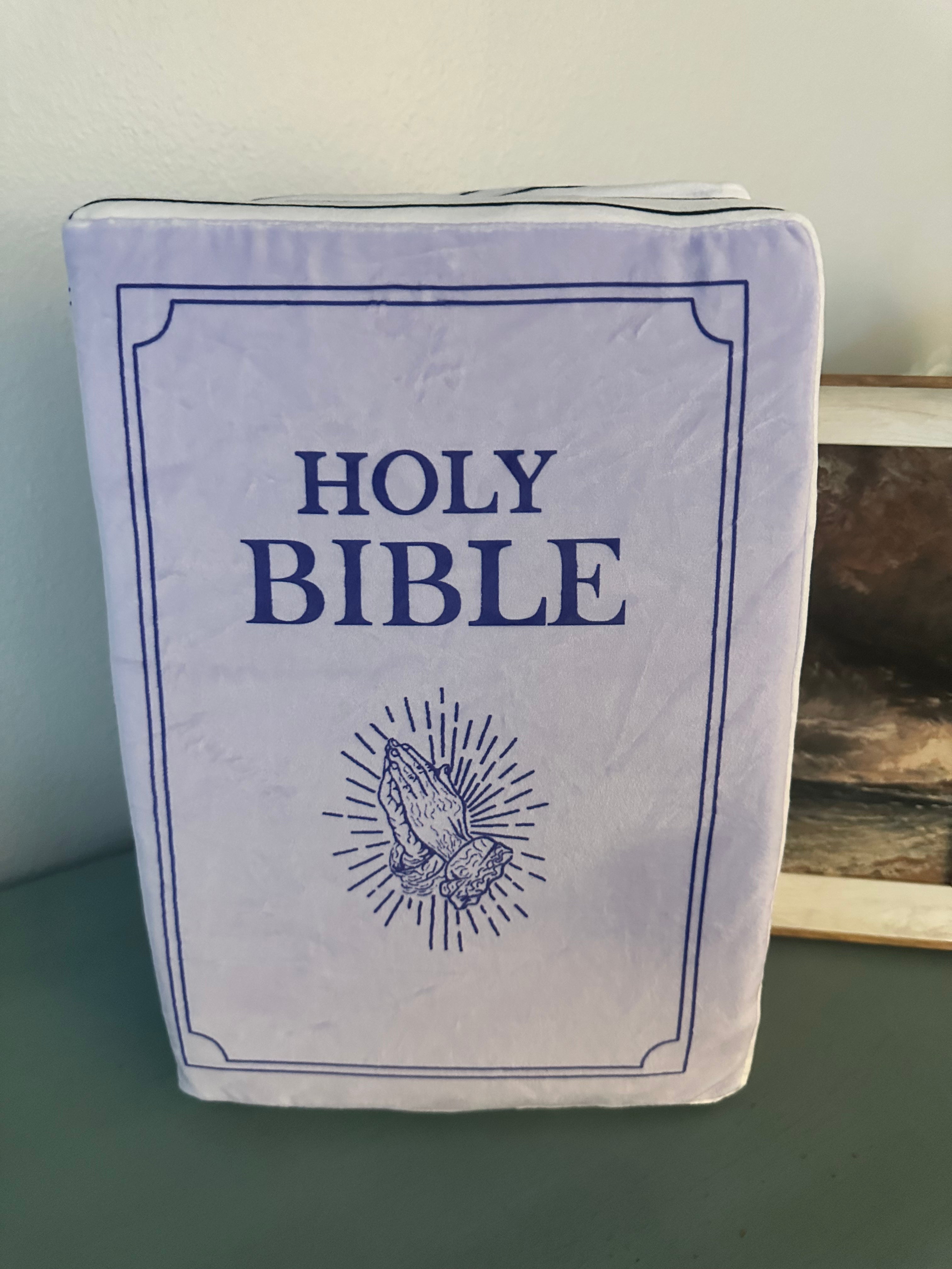 Plush Bible - Oversized Purple