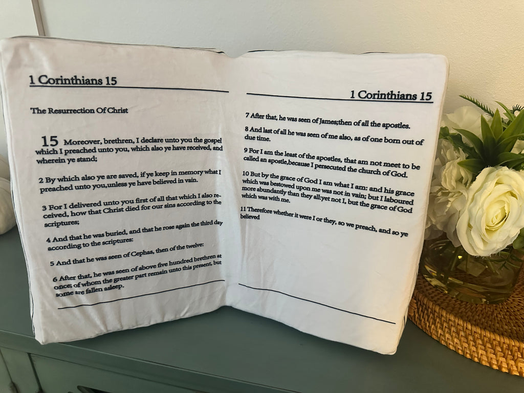 Plush Bible - Oversized Purple