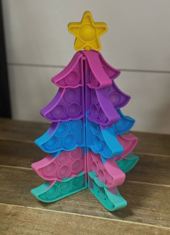 Kids Pop-It Tree Sets - Multi Color